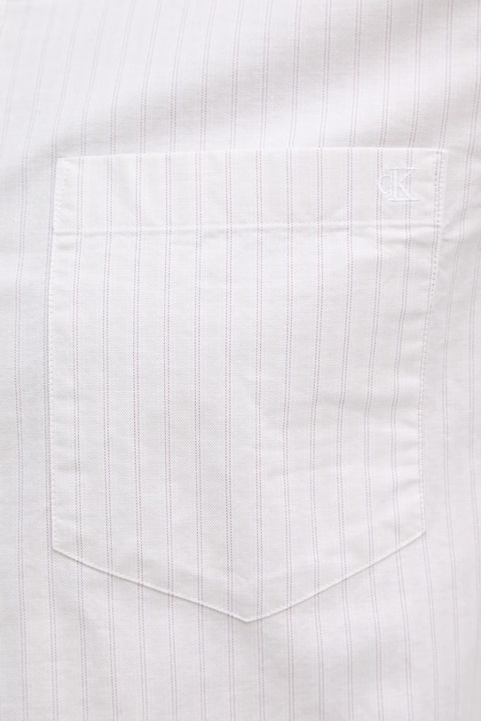 Calvin Klein Jeans košeľa pánska bavlnená s elastanom LV04RF100G béžová