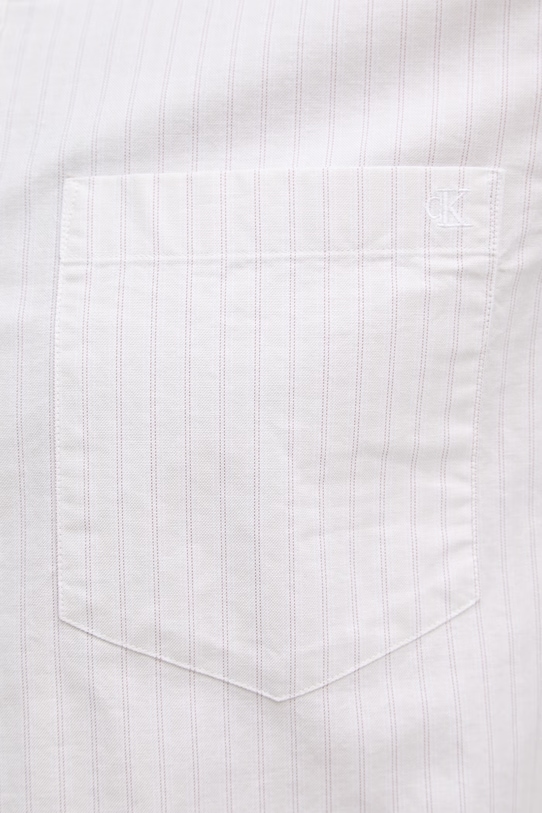 Calvin Klein Jeans košeľa pánska bavlnená s elastanom LV04RF100G béžová