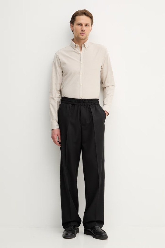 Lindbergh koszula 30.203174B beżowy SS26