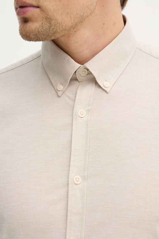 Lindbergh koszula 30.203174B beżowy