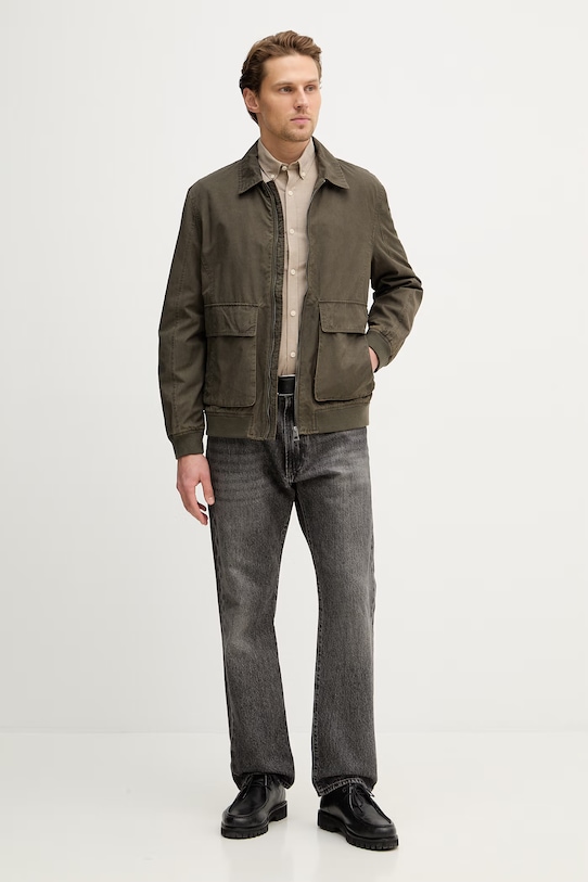 Lindbergh koszula 30.203174B beżowy SS26