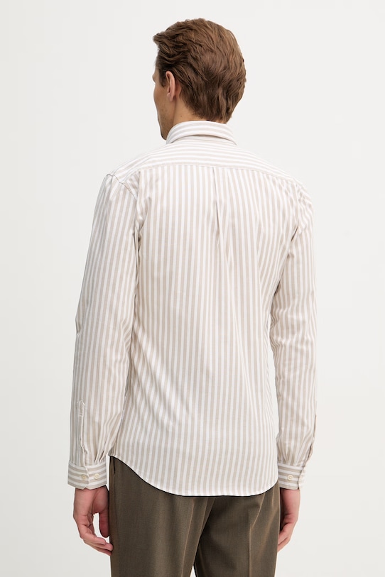 Odzież Lindbergh koszula 30.203536 beżowy