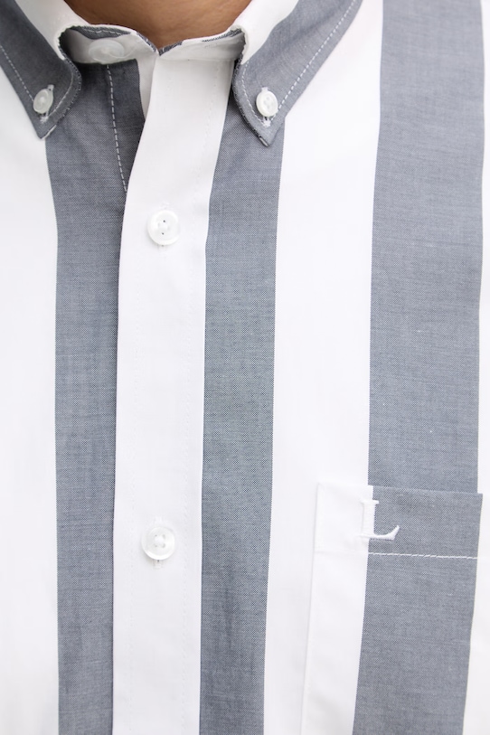 Lindbergh koszula bawełniana 30.203836 szary