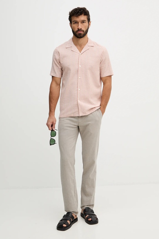 Lindbergh koszula 30.203851 różowy SS26