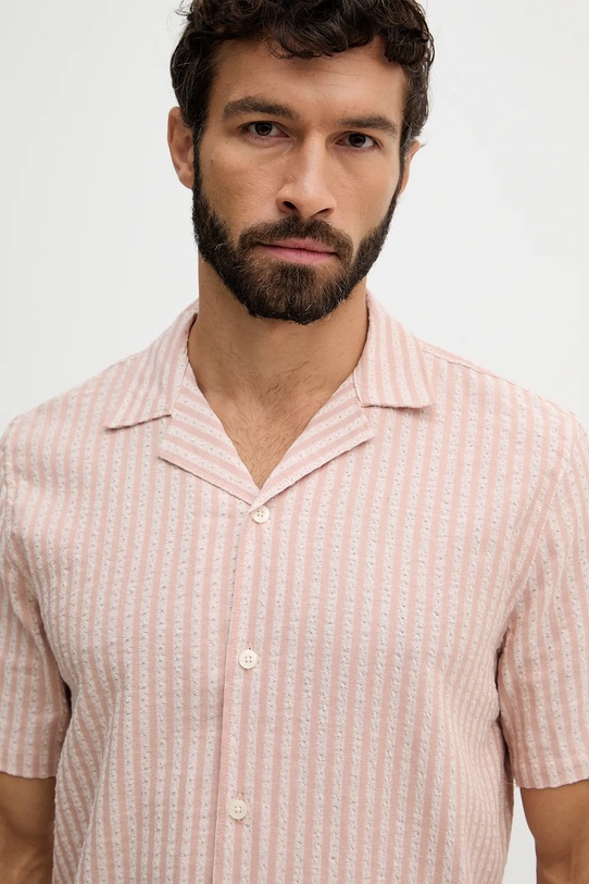 Lindbergh koszula różowy 30.203851