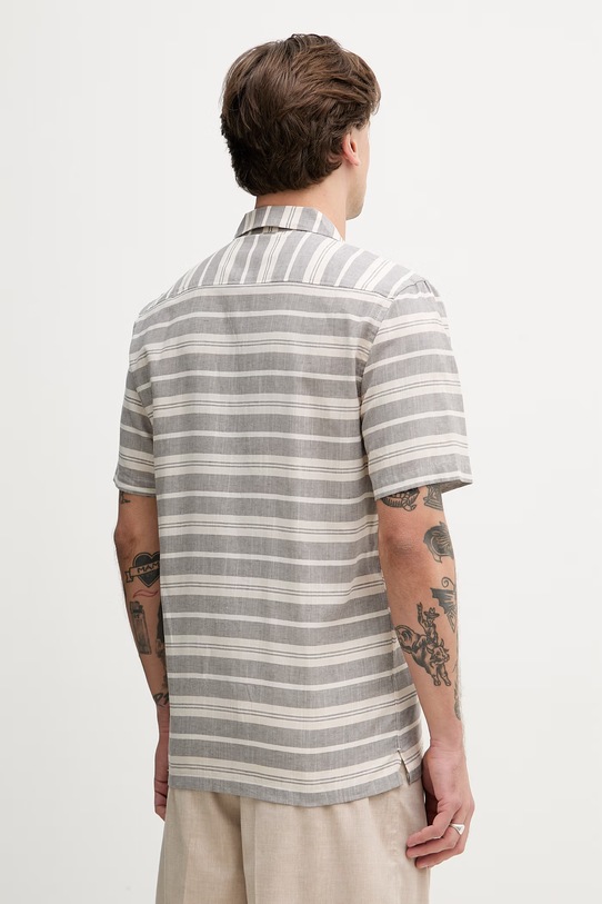 Odzież Lindbergh koszula damska z lnu 30.203859 beżowy