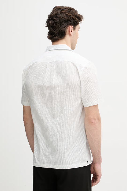 Odzież Lindbergh koszula męska bawełniana 30.203863 niebieski