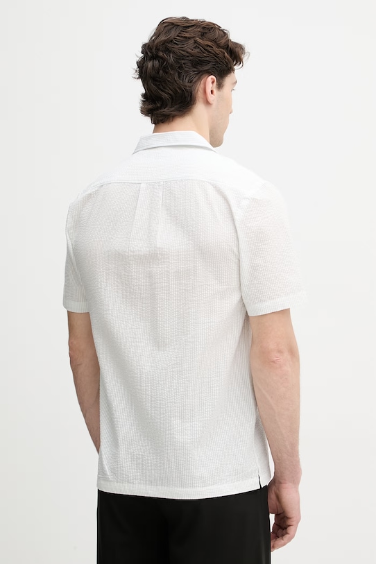 Odzież Lindbergh koszula męska bawełniana 30.203863 niebieski