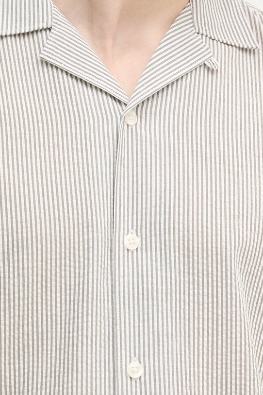 Lindbergh koszula męska bawełniana 30.203863 szary