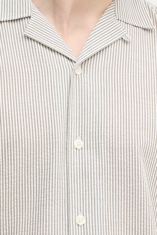 Lindbergh koszula męska bawełniana 30.203863 szary