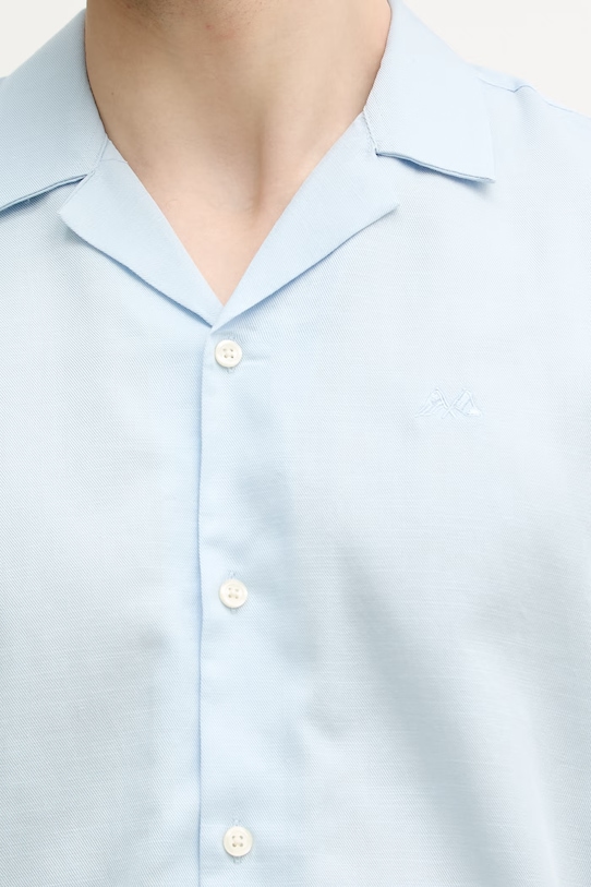 Lindbergh koszula męska z bawełną 30.222099 niebieski