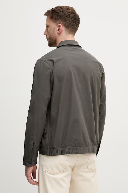 Odzież Lindbergh koszula męska z bawełny 30.304263 zielony