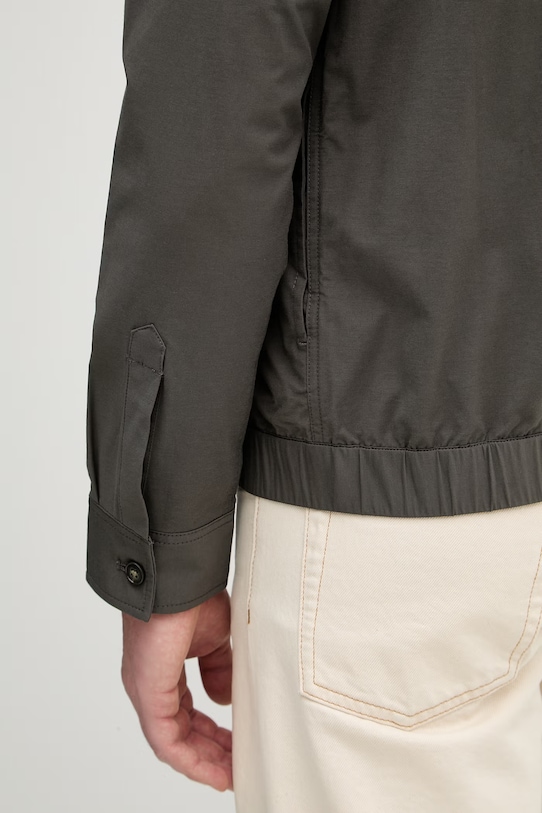 Lindbergh koszula męska z bawełny 30.304263 zielony