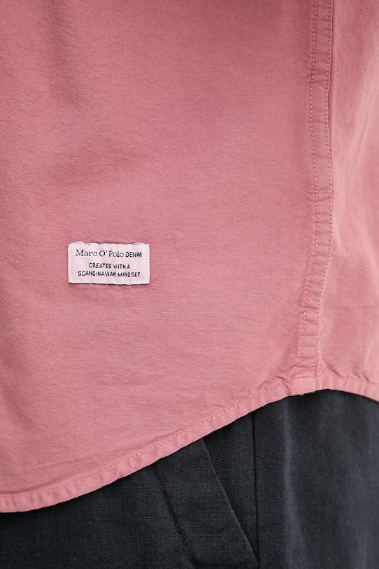 Marc O'Polo koszula męska bawełniana 5000008064 różowy