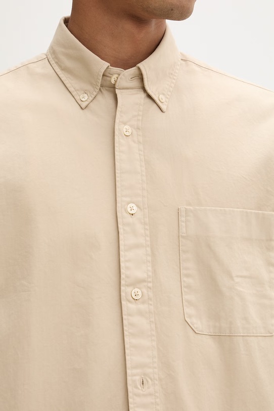 Marc O'Polo koszula męska bawełniana 5000012786 beżowy