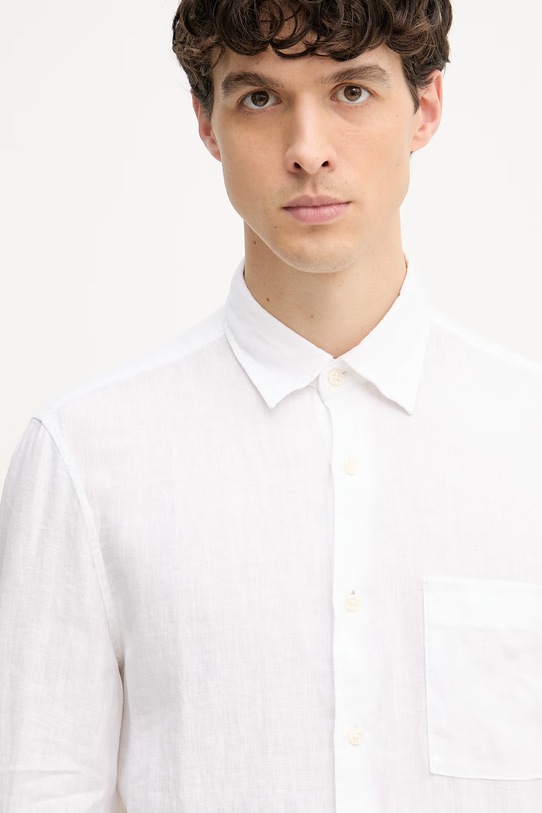 Marc O'Polo koszula męska lniana biały 5000012797