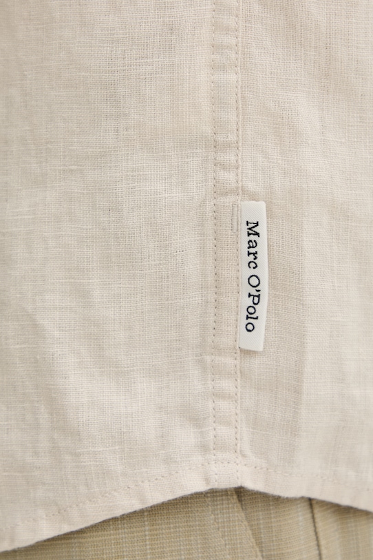 Marc O'Polo košeľa pánska ľanová 5000012798 béžová