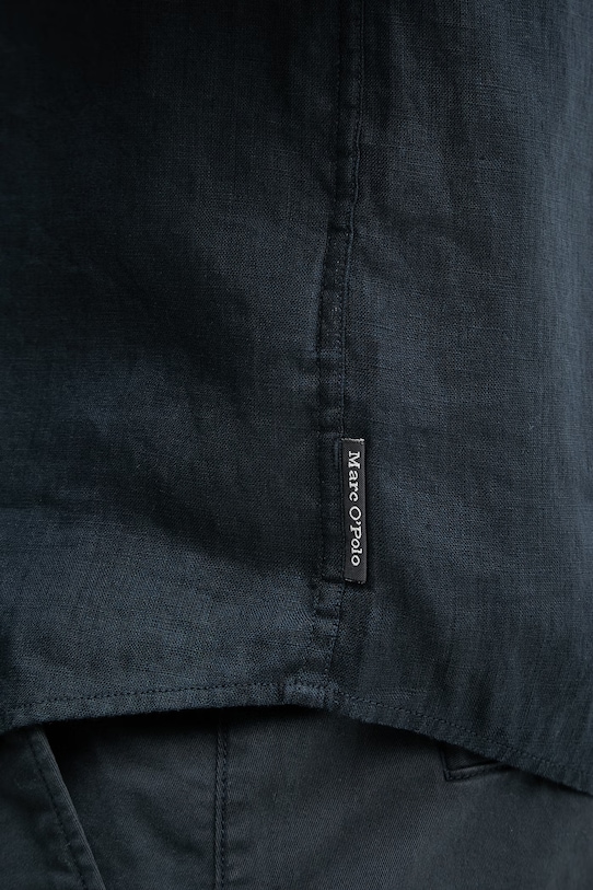 Marc O'Polo koszula męska lniana 5000012803 granatowy