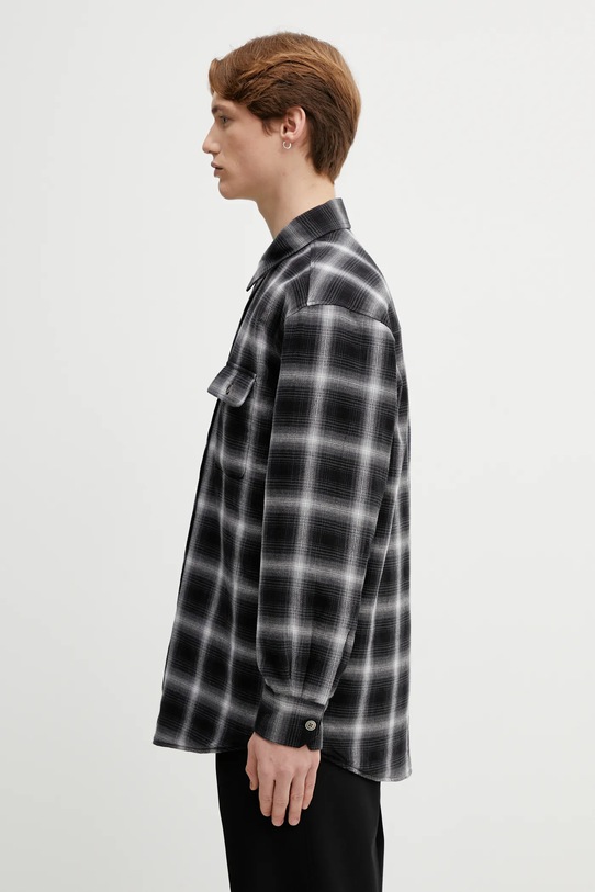 Our Legacy koszula bawełniana Moss M2262MS czarny SS26