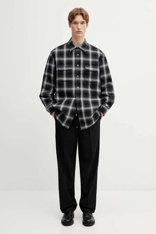 Our Legacy koszula bawełniana Moss M2262MS czarny