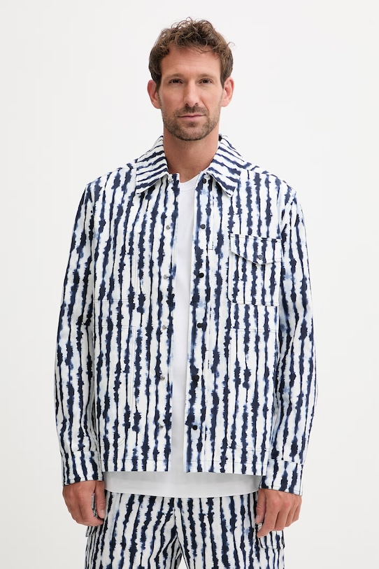 Fusalp kurtka męska bawełniana JAYMEO SHIBO biały J2118