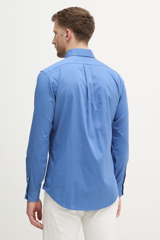 Odzież Polo Ralph Lauren koszula bawełniana 710B20512 niebieski