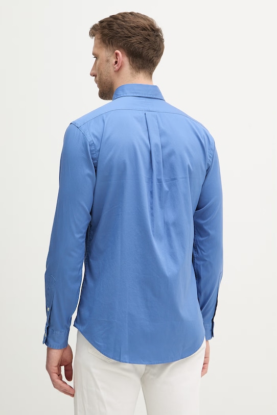 Odzież Polo Ralph Lauren koszula bawełniana 710B20512 niebieski