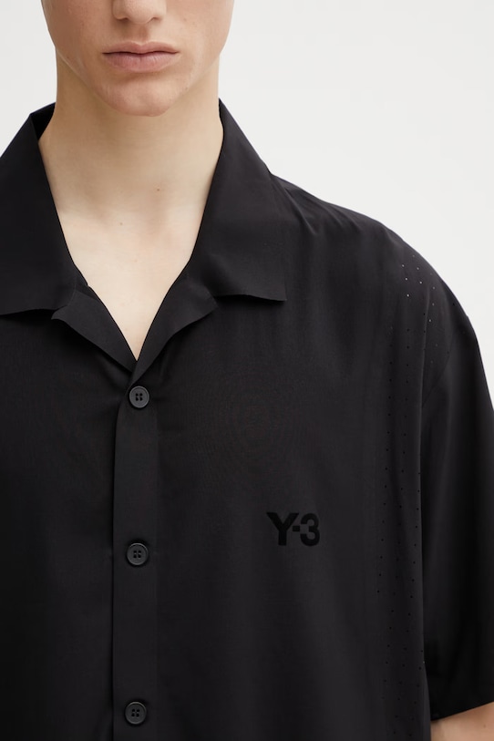 Y-3 M LT WOV SHIRT shirt Men's black KF6044