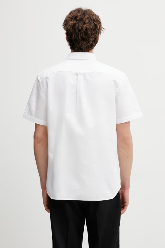 Odzież Lacoste koszula bawełniana CH1917 biały