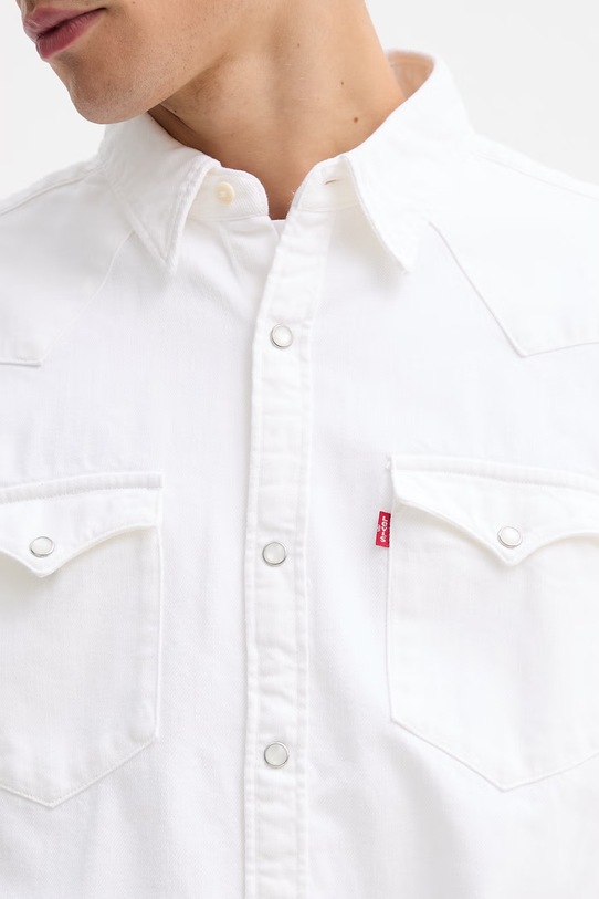 Levi's koszula jeansowa BARSTOW WESTERN STANDARD 85744.0119 beżowy