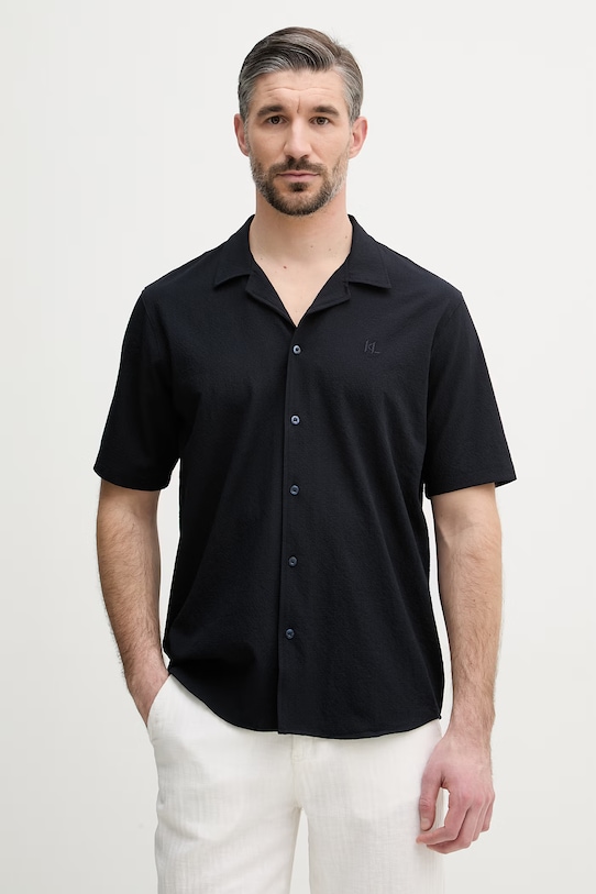 Karl Lagerfeld koszula męska granatowy 562034.605942