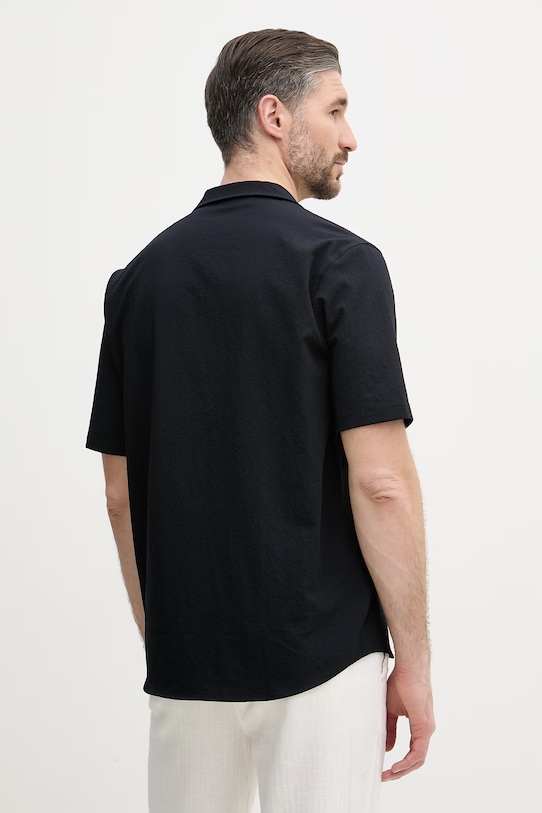 Odzież Karl Lagerfeld koszula męska 562034.605942 granatowy