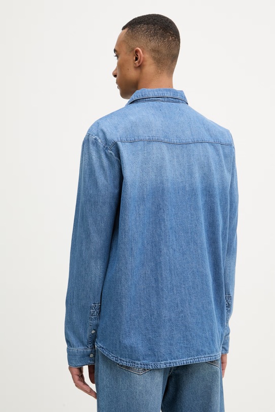 Oblečenie Karl Lagerfeld košeľa pánska rifľová 562876.605903 modrá