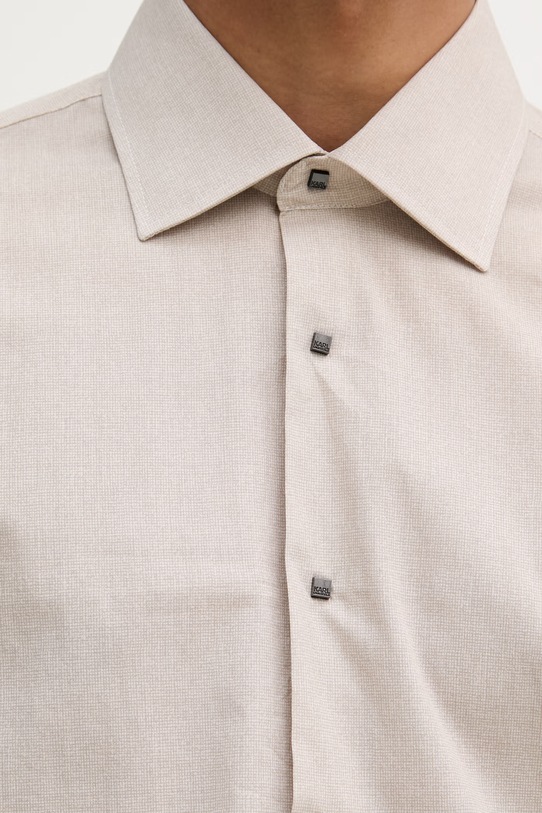 Karl Lagerfeld košile pánská bavlněná MODERN FIT 562614.605000 béžová