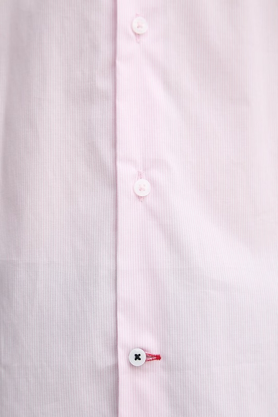 Tommy Hilfiger koszula męska bawełniana z elastanem MW0MW42930 różowy