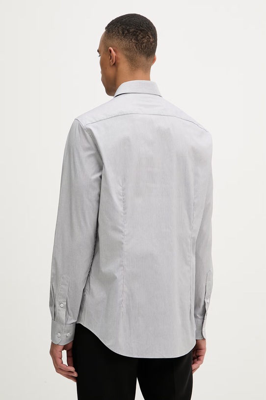 Odzież Tommy Hilfiger koszula męska bawełniana z elastanem MW0MW42930 czarny