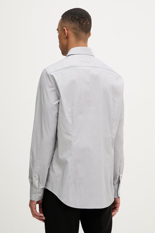 Odzież Tommy Hilfiger koszula męska bawełniana z elastanem MW0MW42930 czarny