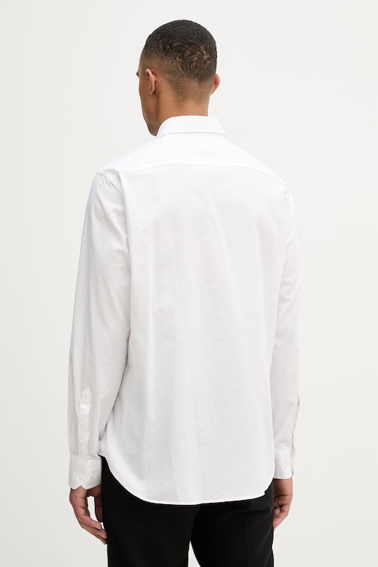 Odzież Tommy Hilfiger koszula męska bawełniana MW0MW42936 biały