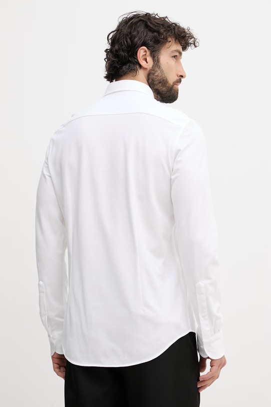 Oblačila Tommy Hilfiger srajca moška bombažna MW0MW43121 bela