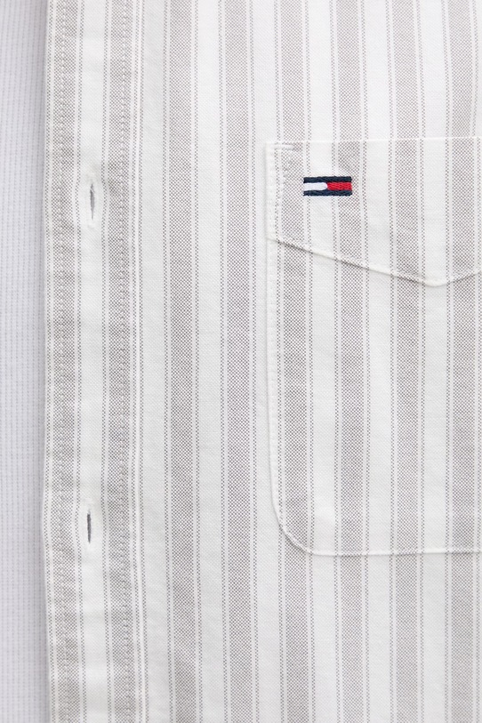 Tommy Jeans koszula męska bawełniana DM0DM22790 szary