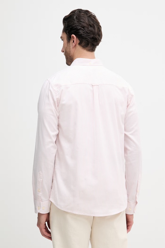 Odzież Aeronautica Militare koszula bawełniana CA1320UCT03532 różowy