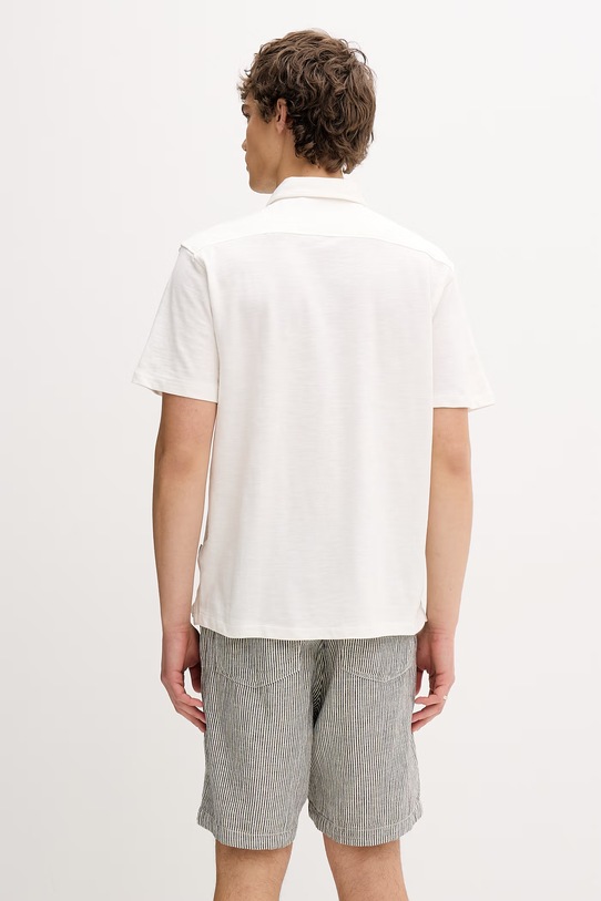 Odzież Guess Jeans koszula męska bawełniana M6GP02.KE731 beżowy