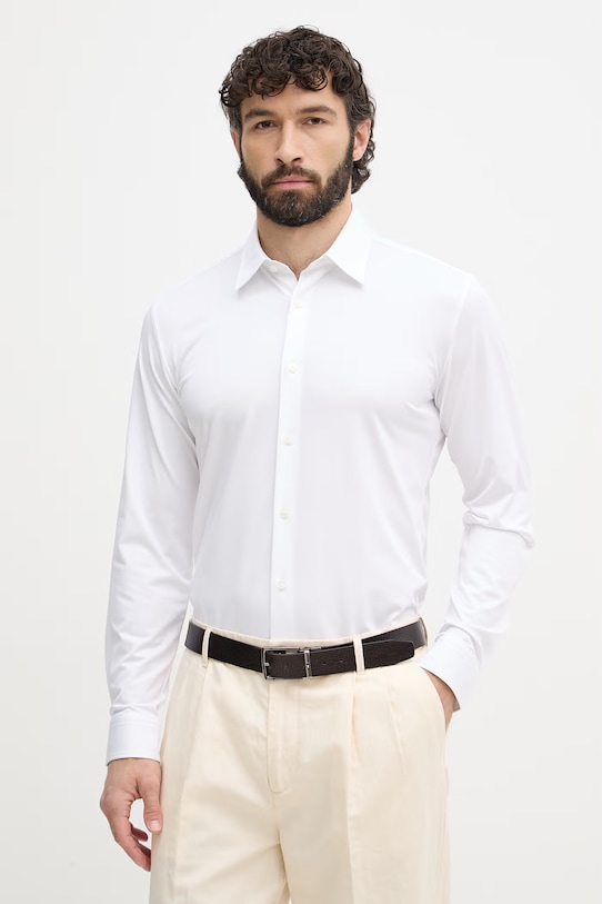 BOSS košeľa pánska ROAN biela 50560631