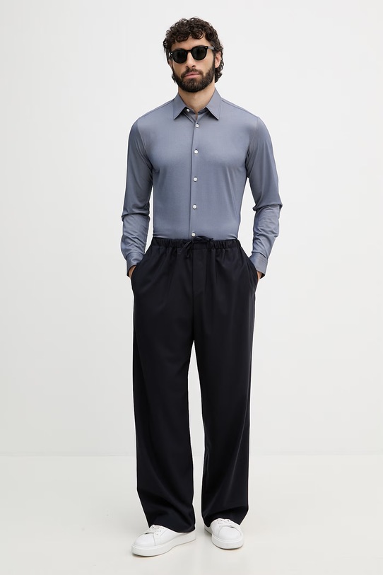 BOSS рубашка для мужчин ROAN 50560631 тёмно-синий SS26