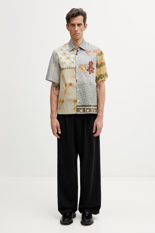 Paul Smith CASUAL FIT koszula bawełniana męska M1R.857Z.V02924 beżowy