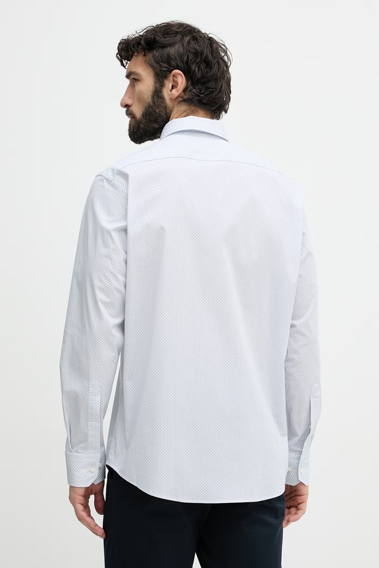 Odzież BOSS koszula męska bawełniana z elastanem JOE 50560577 niebieski