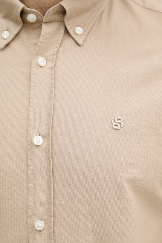 BOSS cămașă oxford pentru bărbați, din bumbac ROAN 50555920 bej