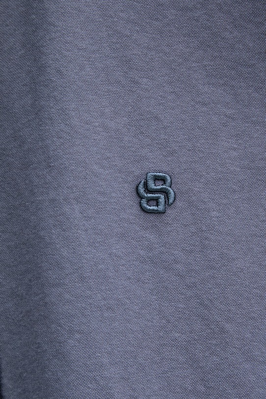 BOSS košeľa oxford pánska bavlnená ROAN 50555920 modrá