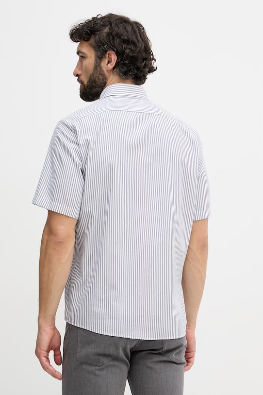 Odzież BOSS koszula męska bawełniana LIAM 50560399 granatowy