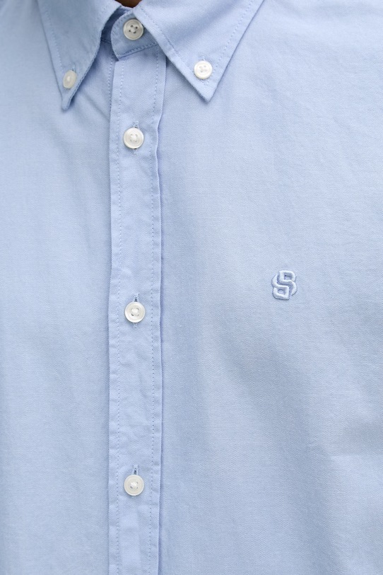 BOSS košeľa pánska bavlnená LIAM 50560404 modrá